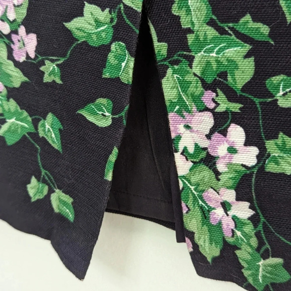 Talbots The Oprah Magazine Collection Hydrangea Pencil Skirt | Women Size 8 - Picture 8 of 10